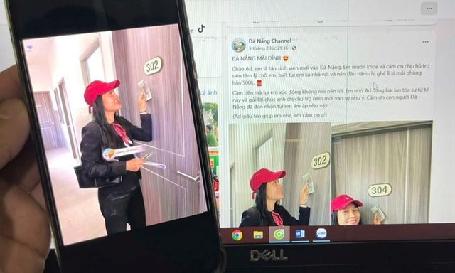 Ấm lòng nữ chủ trọ lì xì mỗi phòng sinh viên 500.000 đồng dịp Tết