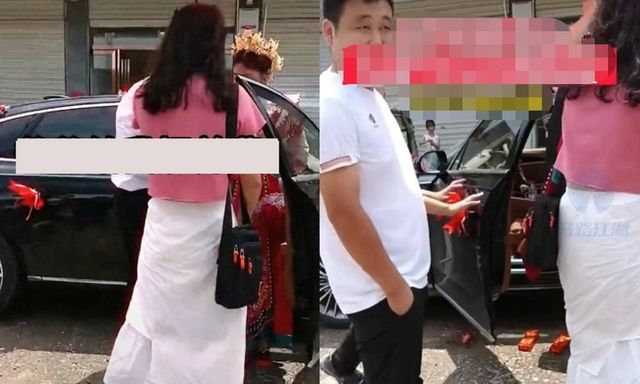 Đang đổ chức hôn lễ với vợ mới, chú rể “đứng hình” khi thấy vợ cũ dắt con đến đòi nợ