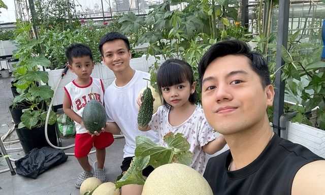 Giám đốc ở TP.HCM biến sân thượng 80m2 thành 