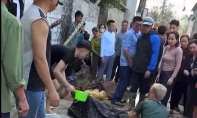 Dựng cây nêu đón Tết, 3 thanh niên bị điện giật phải nhập viện cấp cứu ở Nghệ An