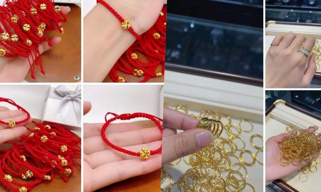 Từ 1 phân đến 1 chỉ, thị trường vàng đa dạng ngày vía Thần Tài