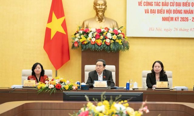 Chủ tịch Quốc hội chủ trì Hội nghị trực tuyến về công tác bầu cử ĐBQH, đại biểu HĐND