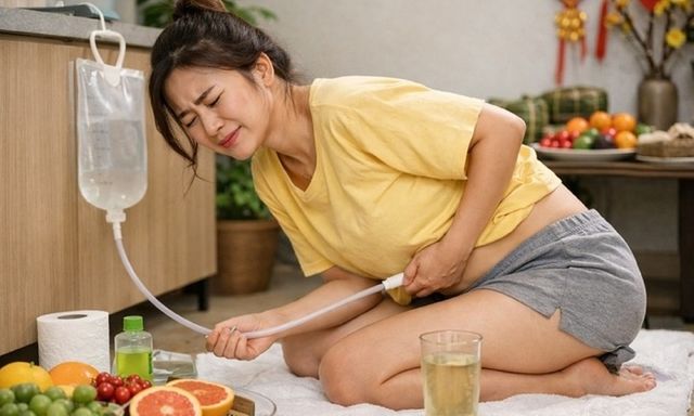 Nguy hại khi tự ý áp dụng thụt tháo thải độc đại tràng, cẩn thận 