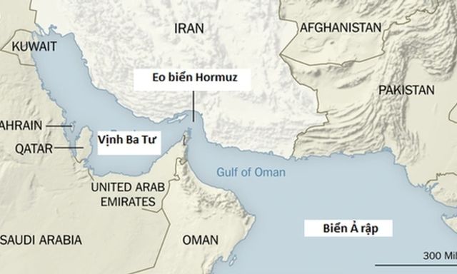 Sức nặng chiến lược của eo biển Hormuz: 