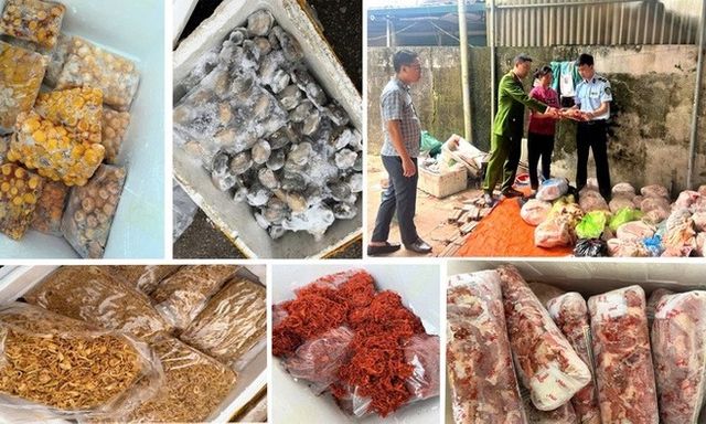 Phát hiện, thu giữ 4 tấn thực phẩm không rõ nguồn gốc ở Thanh Hóa