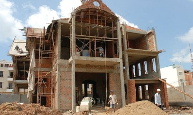 Giá xây thô nhà 3 tầng mới nhất