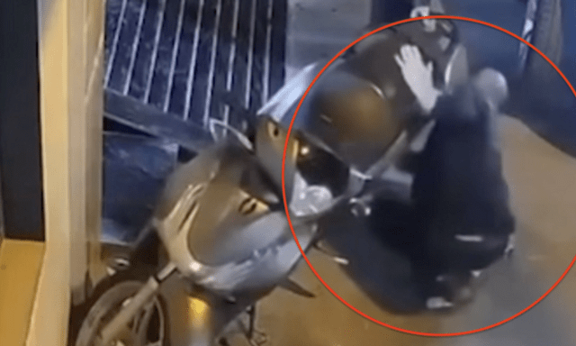 Tài xế Ranger Rover chọc thủng lốp SH ở Hà Nội khai gì tại cơ quan công an?