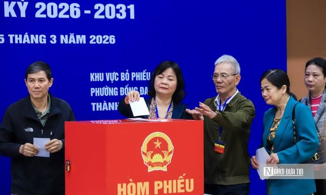 Sáng nay, gần 79 triệu cử tri cả nước đi bầu cử