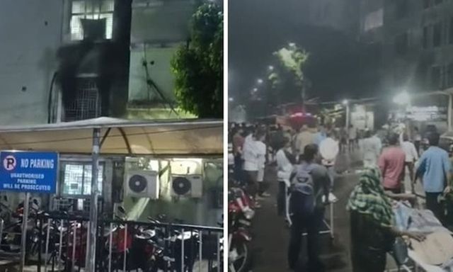 Cháy lớn ở bệnh viện lúc rạng sáng, 10 người tử vong thương tâm