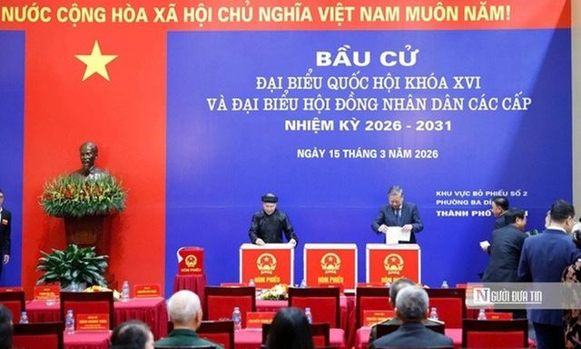 Số liệu mới nhất: 99,68% tỉ lệ cử tri cả nước tham gia bỏ phiếu