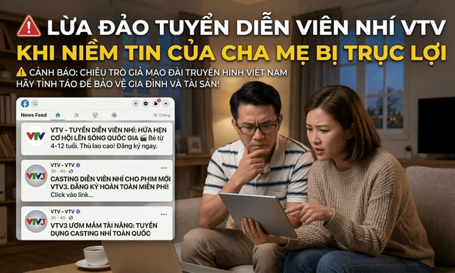 Công an cảnh báo chiêu trò lừa đảo tuyển diễn viên nhí 