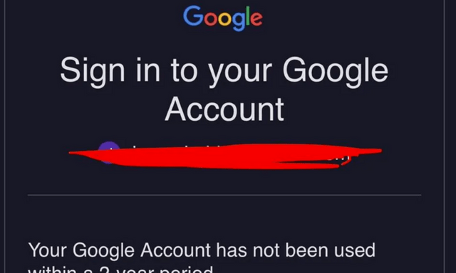 Tài khoản Gmail của bạn sẽ bị xóa nếu bạn bỏ qua email này!