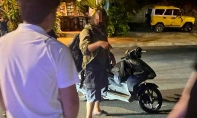 Tạm giữ du khách nước ngoài đâm trọng thương Thiếu tá công an 