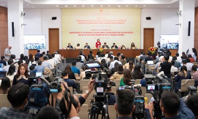 Công bố danh sách 500 người trúng cử đại biểu Quốc hội khóa XVI