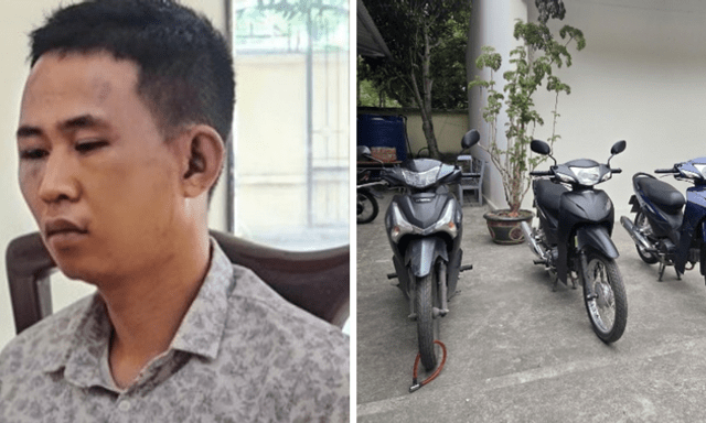 “Siêu trộm” có 6 tiền án bị bắt tại Hà Nội