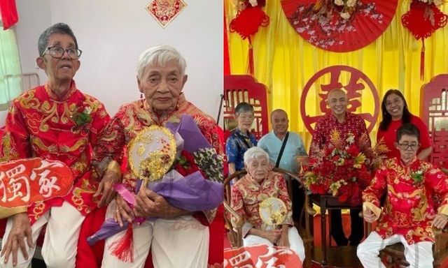 Cụ bà 91 tuổi kết hôn với cụ ông 67 tuổi sau 3 tháng hẹn hò tại viện dưỡng lão