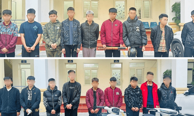 Triệu tập 20 đối tượng vụ hai nhóm thanh niên hỗn chiến trong đêm