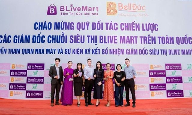 Bell Đức đồng hành triển khai chuỗi siêu thị Blive Mart trên toàn quốc