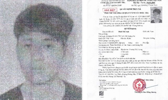 Tin pháp luật nổi bật 24h qua: Công an Hà Nội truy nã Đinh Thế Anh