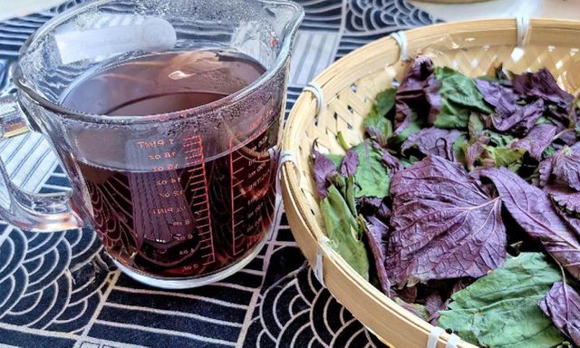 Lý do nên uống nước tía tô đậu đen