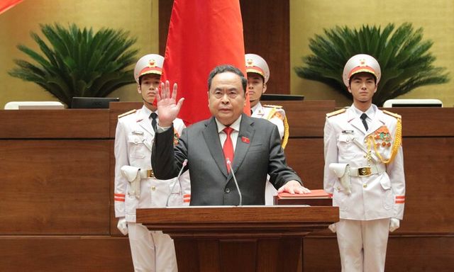 Chủ tịch Quốc hội Trần Thanh Mẫn tái đắc cử