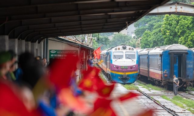 Đường sắt tăng tàu du lịch dịp lễ 30/4