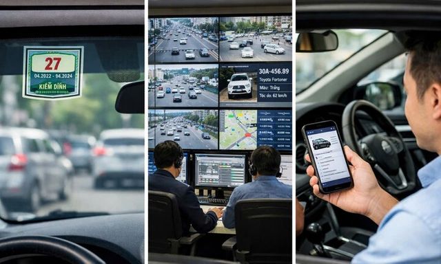 Bỏ tem kiểm định trên kính ôtô từ 1/1/2027: Quản lý điện tử, ứng dụng AI và bài toán giảm chi phí