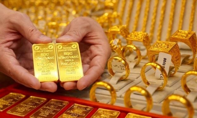 Giá vàng hôm nay (8/4): Vàng trong nước và thế giới tăng giảm trái chiều