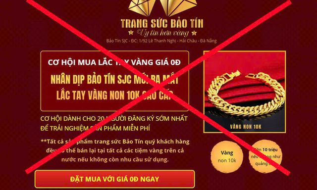 Công an cảnh báo chiêu trò lừa đảo tinh vi nhắm vào giao dịch vàng SJC