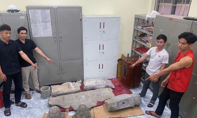 Danh tính 5 thanh niên trộm cắp cổ vật ở chùa Nôm, Hưng Yên