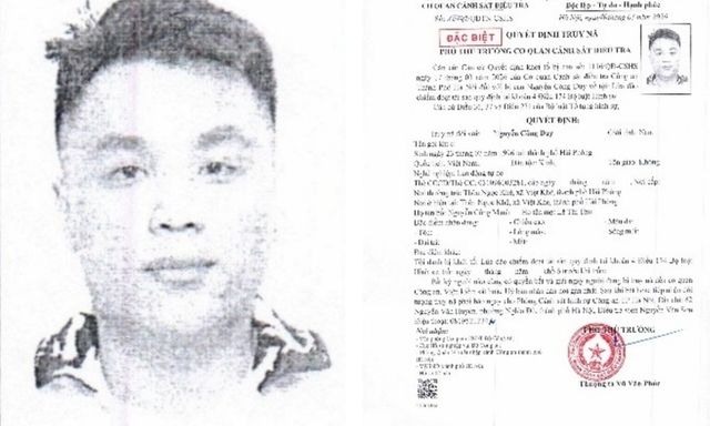 Công an TP.Hà Nội truy nã đối tượng lừa đảo chiếm đoạt tài sản