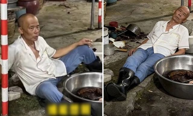 Ông chủ quán lẩu gà 