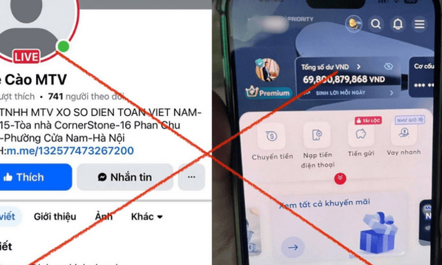 Lật tẩy thủ đoạn lừa đảo qua livestream “cào vé số ngoại trúng thưởng” trên mạng xã hội