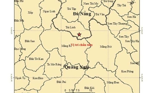 Tin tức thời sự 24h: 7 trận động đất liên tiếp giáp Đà Nẵng và Quảng Ngãi