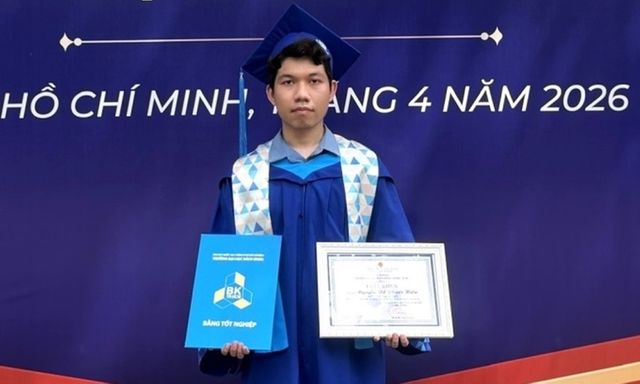 Chân dung cử nhân duy nhất tốt nghiệp sớm nửa năm với bằng Xuất sắc tại Đại học Bách khoa TP.HCM