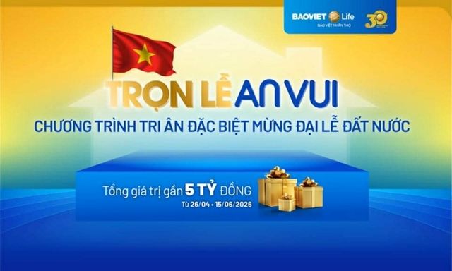 “Trọn Lễ an vui”: Bảo Việt Nhân thọ tri ân khách hàng dịp Lễ giỗ Tổ và 30/4 – 1/5 với 4.400 quà tặng ý nghĩa