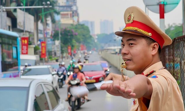 Hà Nội: Bảo đảm trật tự ATGT dịp lễ 30/4 - 1/5