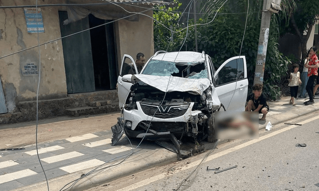 Vụ tai nạn ở Hải Phòng, chồng tử vong tại chỗ, vợ và con bị thương: Tài xế ô tô có nồng độ cồn