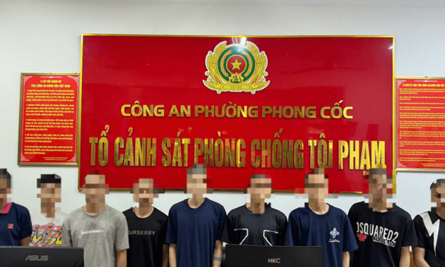 Khởi tố 9 thanh thiếu niên mang hung khí 