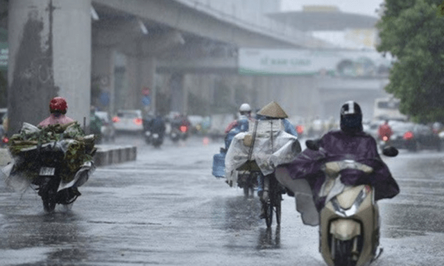 Tin tức dự báo thời tiết ngày 7/5/2026: Không khí lạnh tràn xuống, Hà Nội có thể mưa rất to
