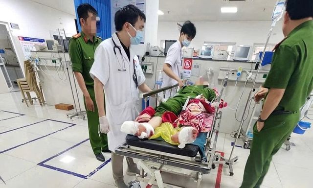 Tình hình sức khỏe của Đại úy công an bị tấn công tại trụ sở 