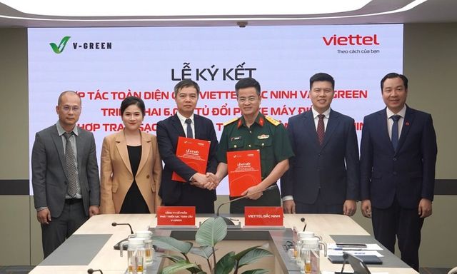 V-Green hợp tác với Viettel Bắc Ninh triển khai 6.000 tủ đổi pin xe máy điện