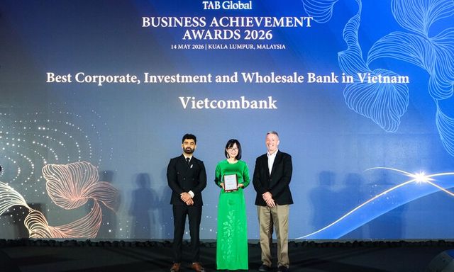 Vietcombank khẳng định vị thế dẫn đầu với 7 giải thưởng quan trọng tại The Asian Banker Summit 2026