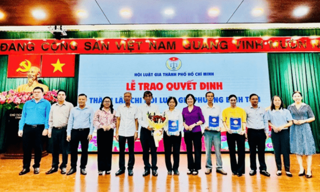 TP.HCM: Ra mắt Chi hội Luật gia phường Bình Tiên