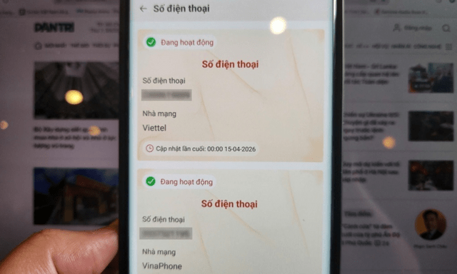 Cách xoá số điện thoại lạ xuất hiện trên tài khoản VNeID