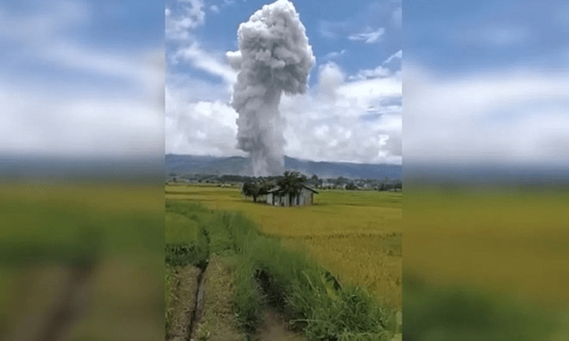 Nổ kho thuốc nổ ở Đông Bắc Myanmar, hơn 100 người thương vong