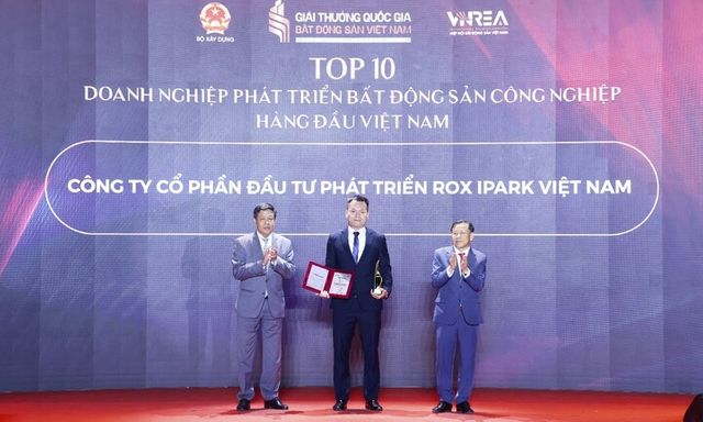 ROX iPark giành cú đúp tại Giải thưởng quốc gia Bất động sản Việt Nam 