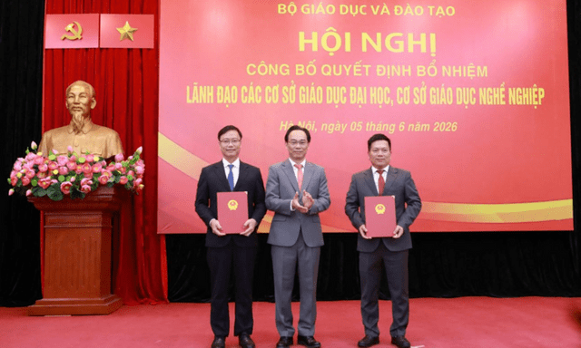  Bộ trưởng GD&ĐT Hoàng Minh Sơn trao quyết định bổ nhiệm 153 lãnh đạo cơ sở giáo dục đại học, giáo dục nghề nghiệp: Danh sách chi tiết 