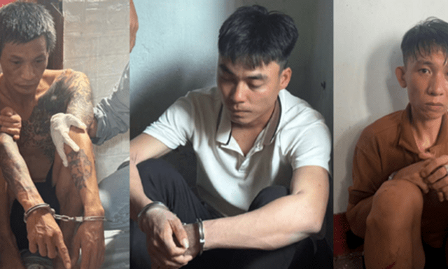 Bắt quả tang 3 gã đàn ông 