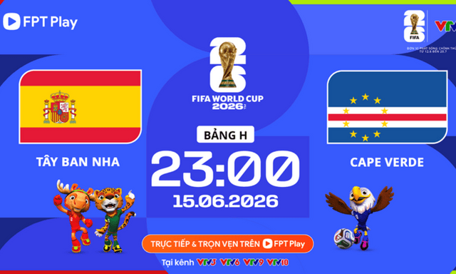 Nhận định Tây Ban Nha vs Cape Verde (23h ngày 15/6): 